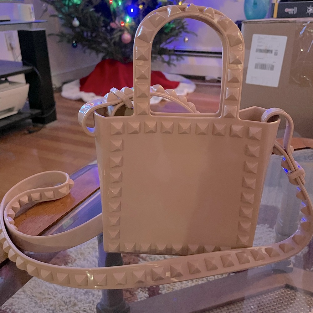 NWOT Carmen sol Alice Mini shoulder bag in Blush